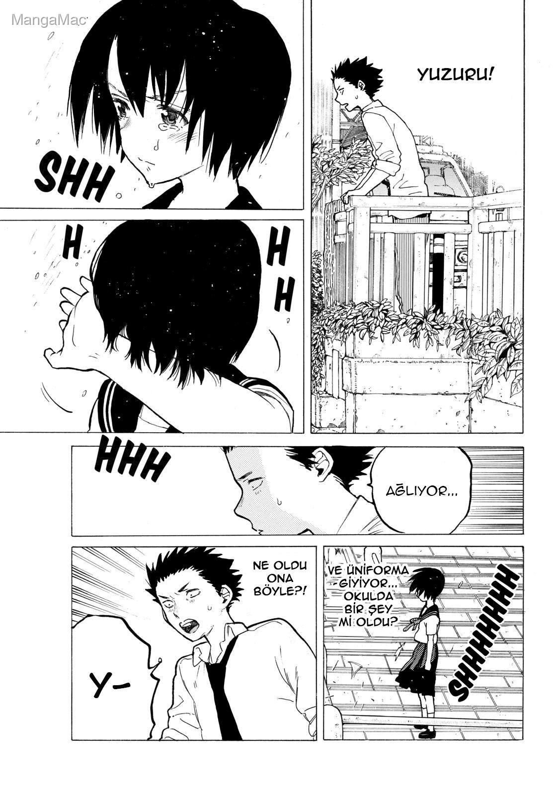 A Silent Voice Bölüm 30 - Sayfa 3
