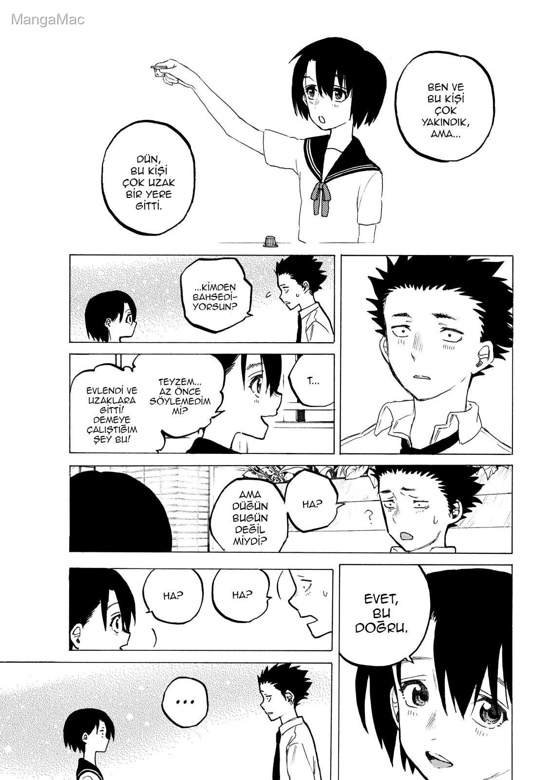 A Silent Voice Bölüm 30 - Sayfa 13