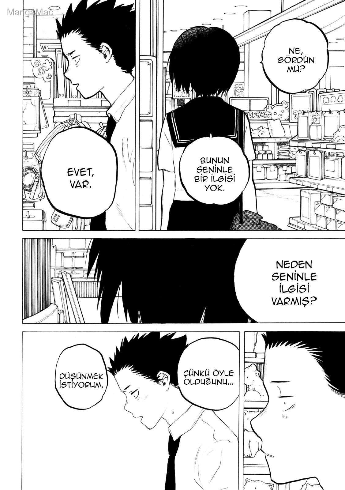 A Silent Voice Bölüm 30 - Sayfa 18