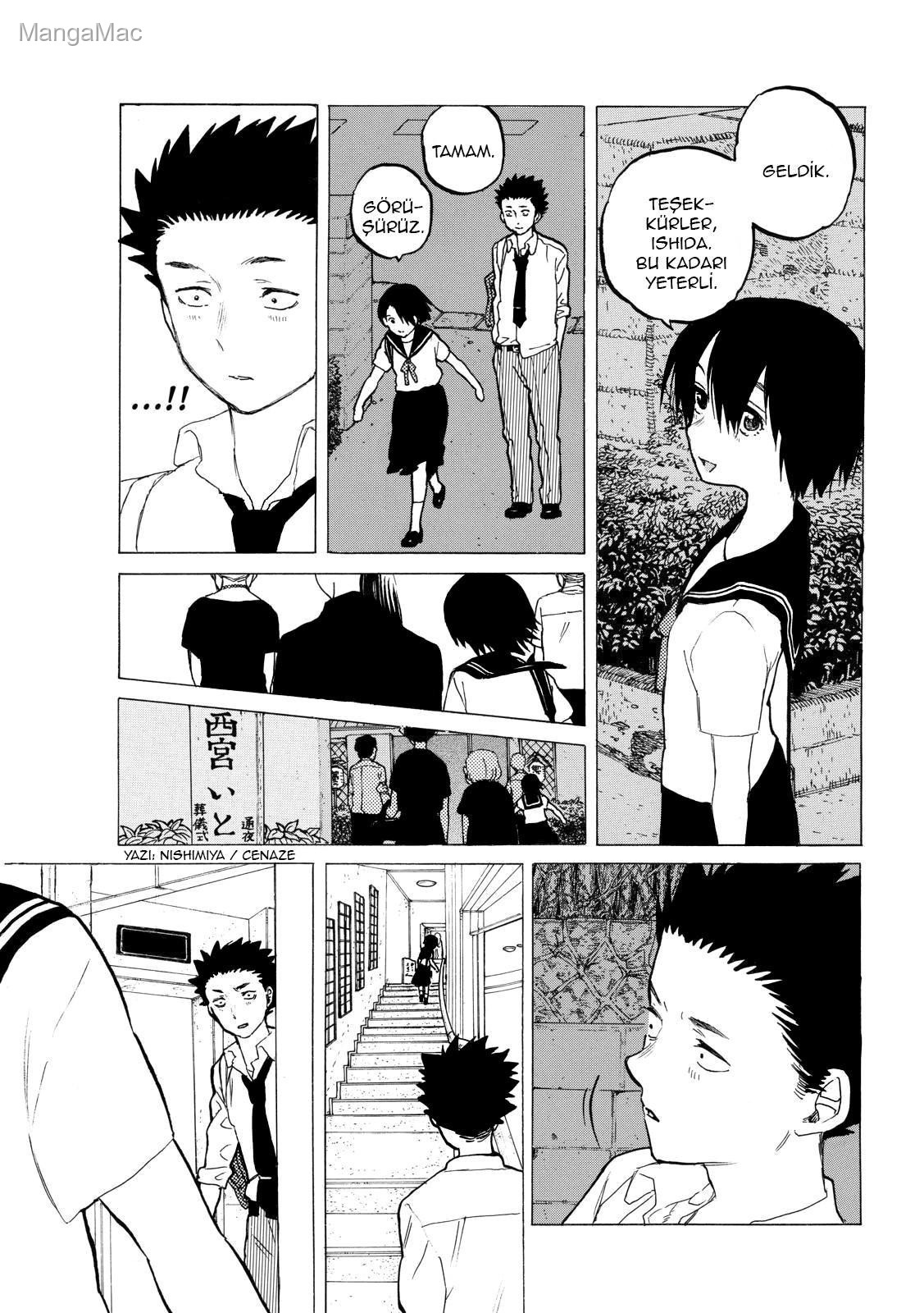 A Silent Voice Bölüm 30 - Sayfa 21