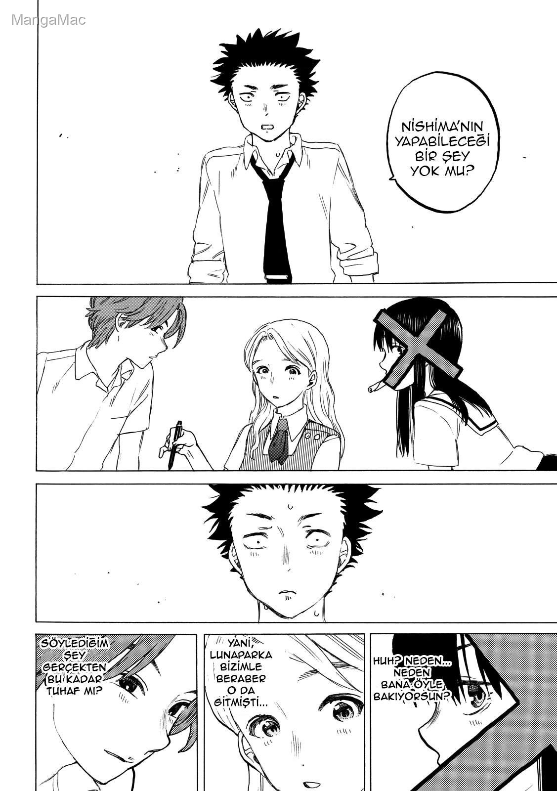 A Silent Voice Bölüm 33 - Sayfa 14