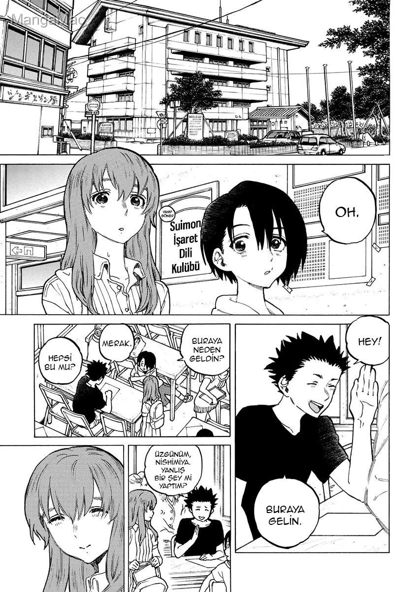 A Silent Voice Bölüm 41 - Sayfa 3