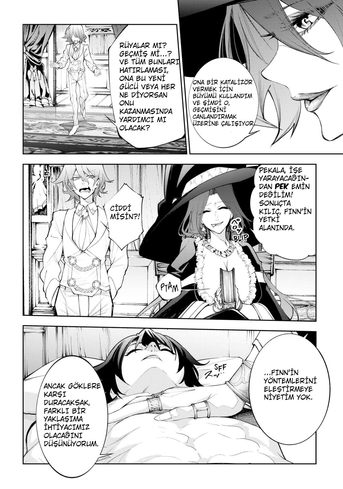 Tsue to Tsurugi no Wistoria Bölüm 35 - Sayfa 3