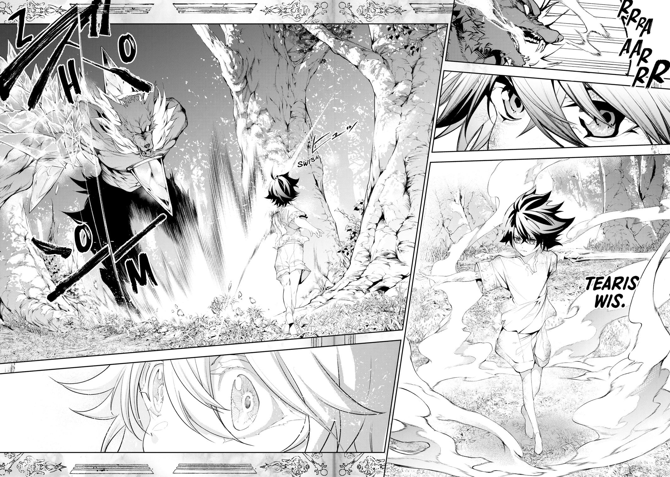 Tsue to Tsurugi no Wistoria Bölüm 35 - Sayfa 37