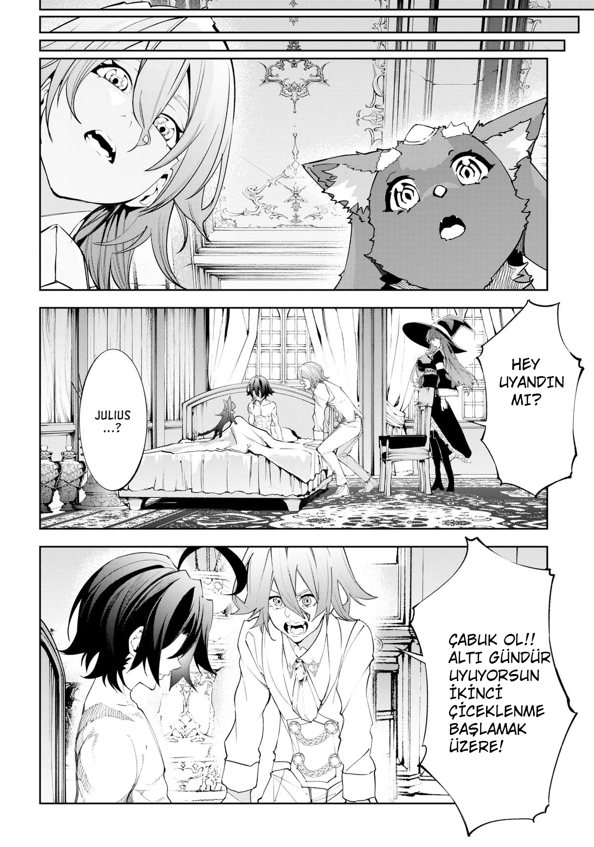 Tsue to Tsurugi no Wistoria Bölüm 35 - Sayfa 46