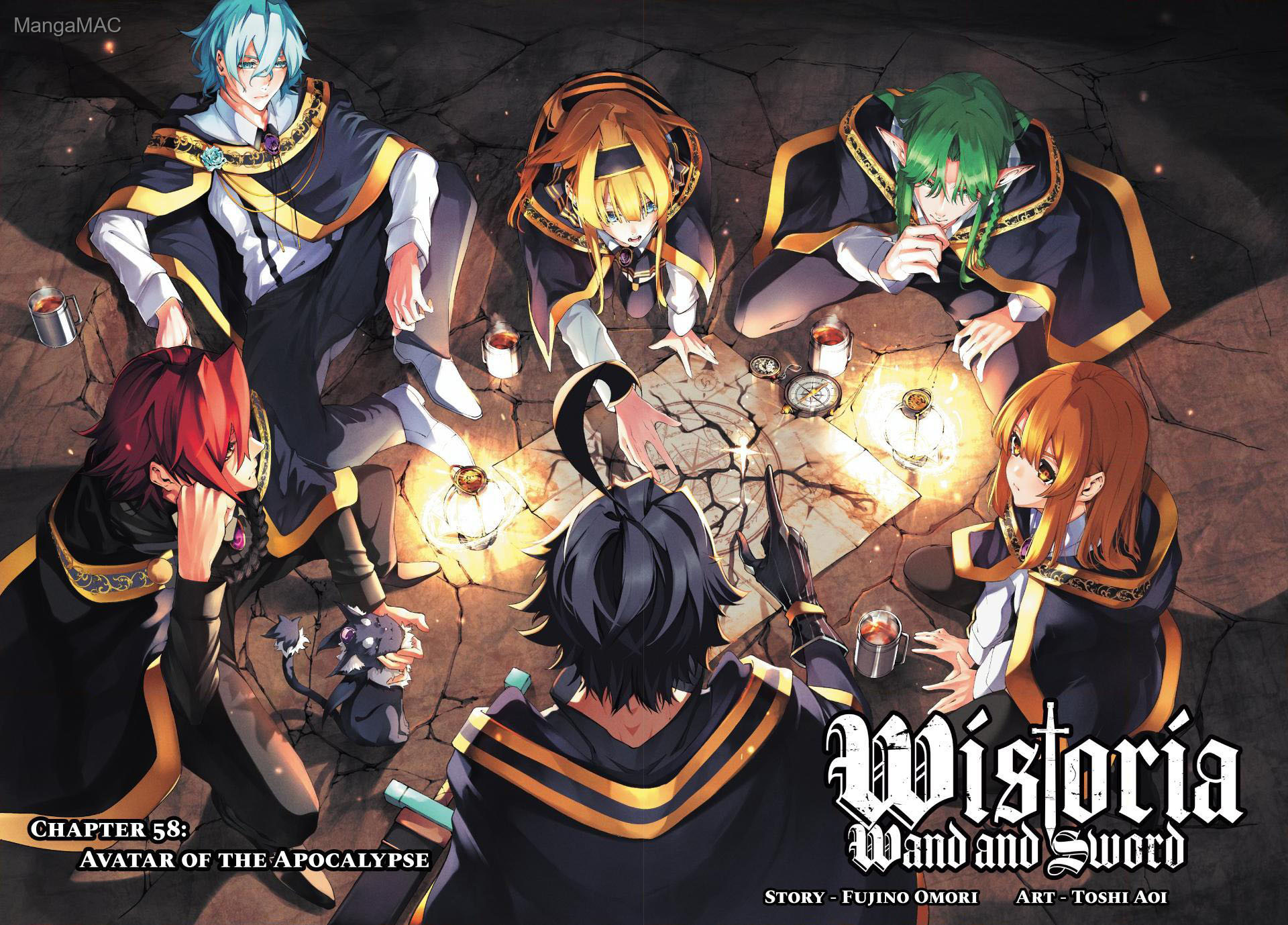 Tsue to Tsurugi no Wistoria Bölüm 58 - Sayfa 2