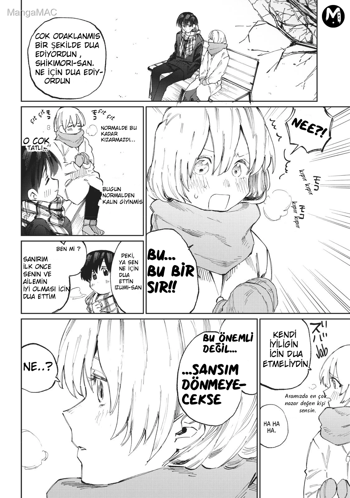 Shikimori's Not Just a Cutie Bölüm 7 - Sayfa 3