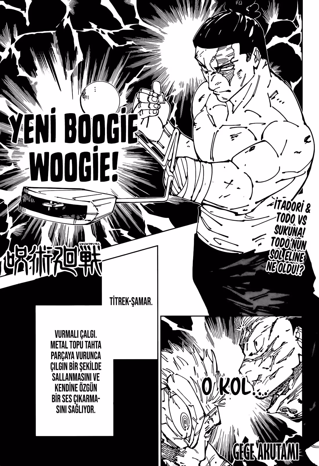 Jujutsu Kaisen Bölüm 260 - Sayfa 1