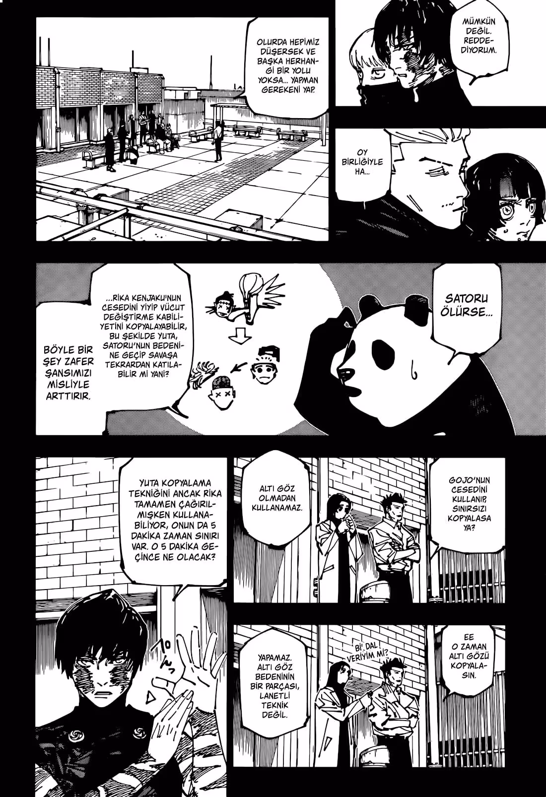 Jujutsu Kaisen Bölüm 261 - Sayfa 4