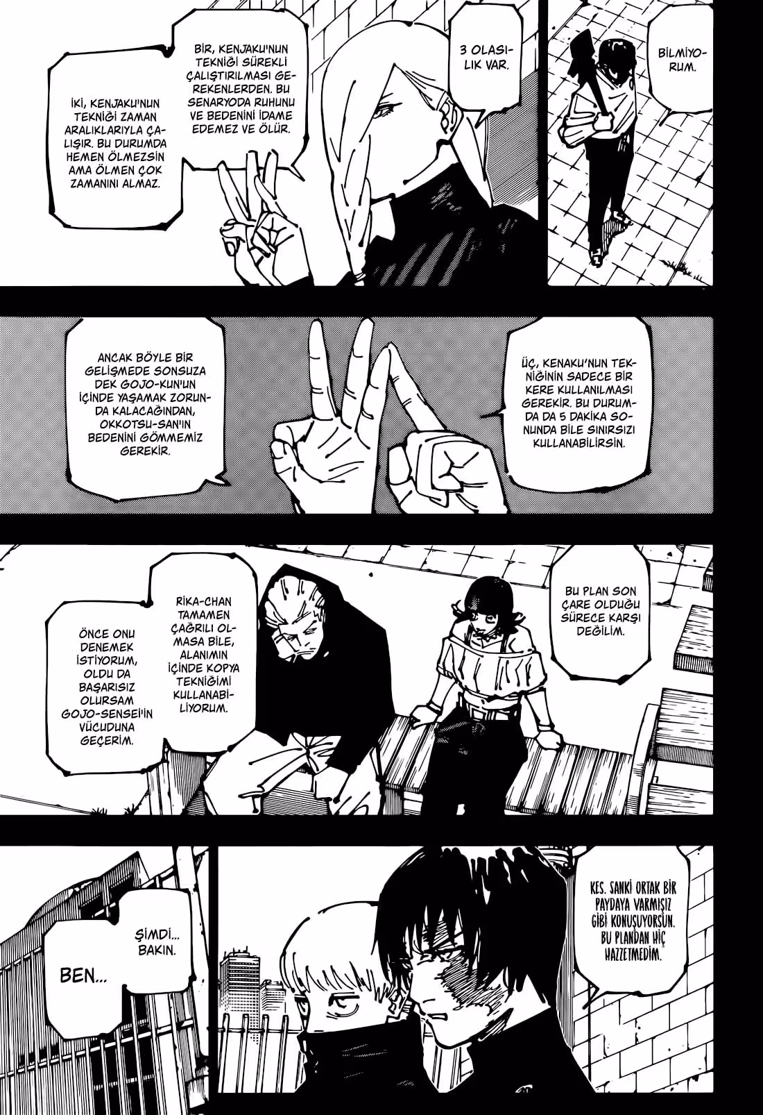 Jujutsu Kaisen Bölüm 261 - Sayfa 5