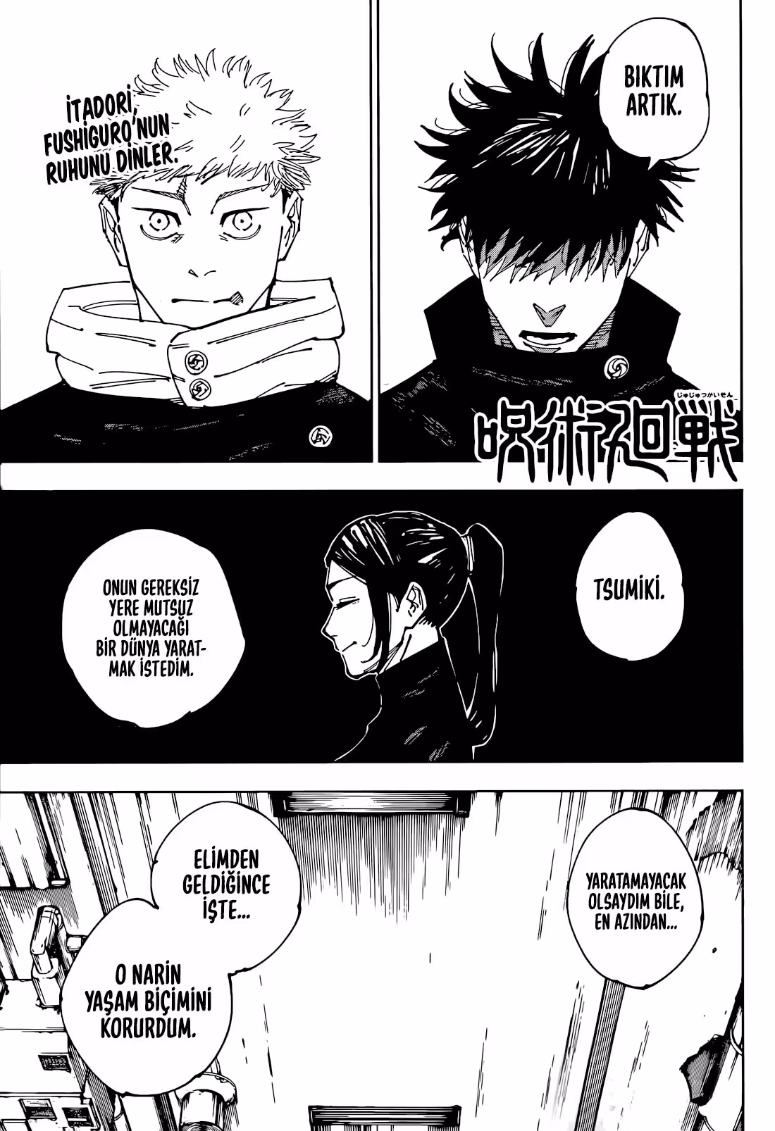 Jujutsu Kaisen Bölüm 266 - Sayfa 1