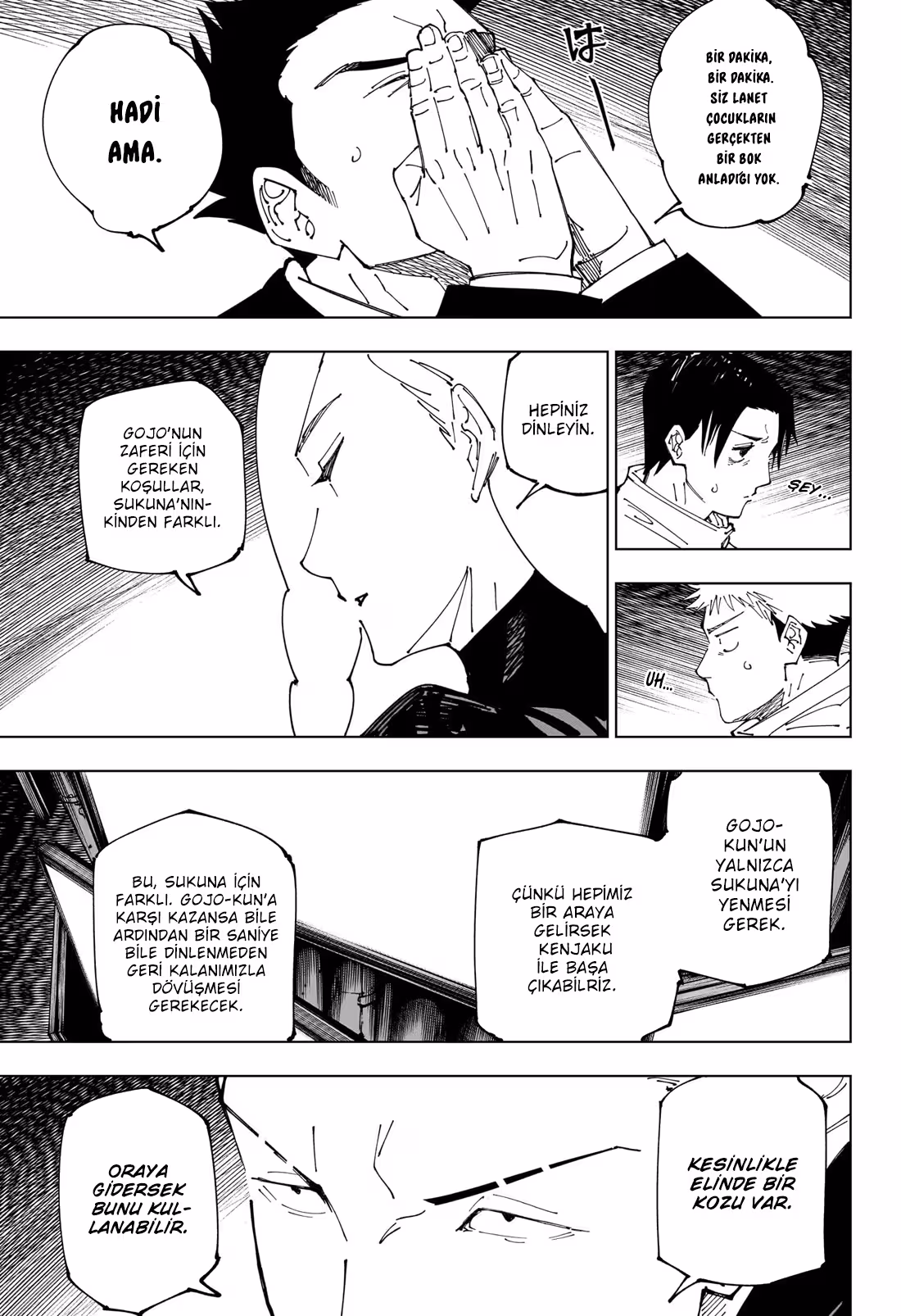 Jujutsu Kaisen Bölüm 234 - Sayfa 3