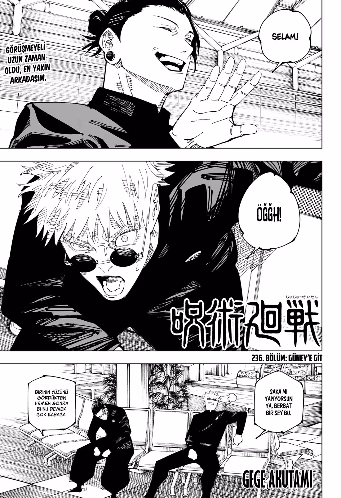 Jujutsu Kaisen Bölüm 236 - Sayfa 1