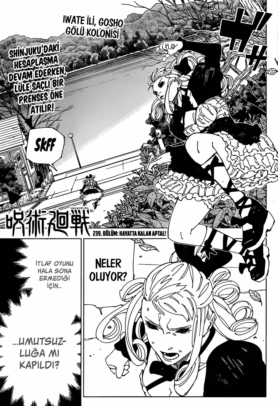 Jujutsu Kaisen Bölüm 239 - Sayfa 1