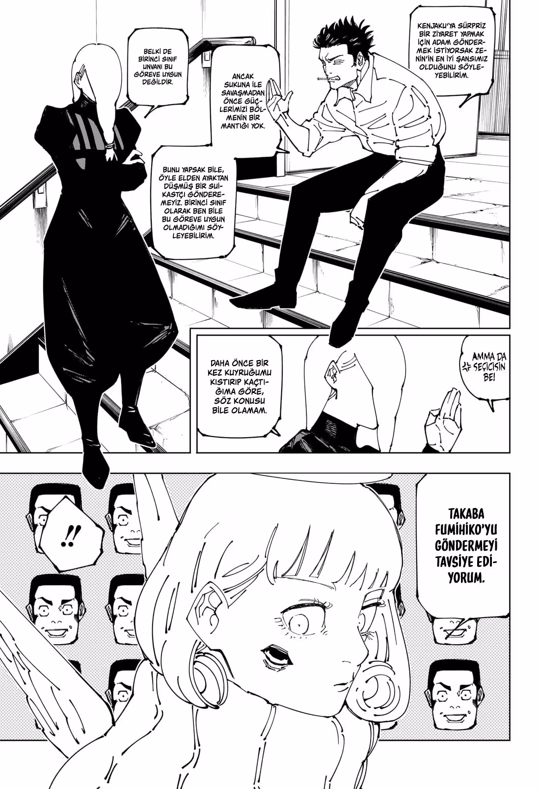 Jujutsu Kaisen Bölüm 240 - Sayfa 5