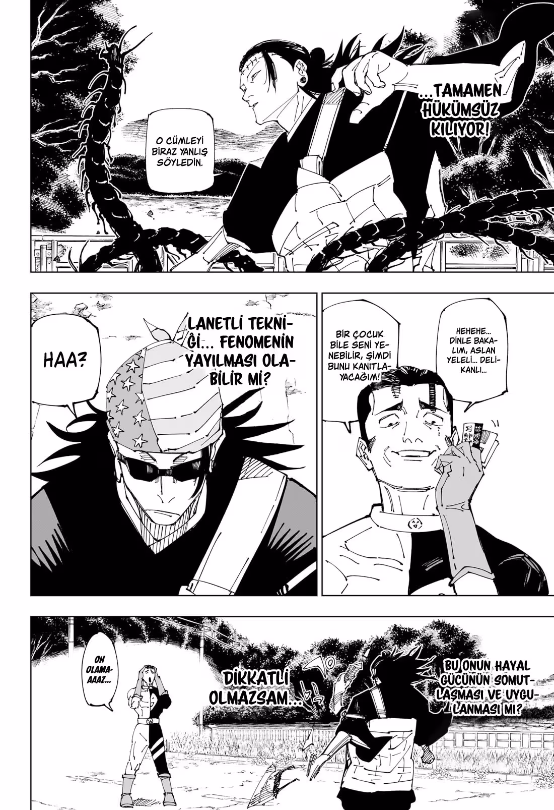 Jujutsu Kaisen Bölüm 240 - Sayfa 8