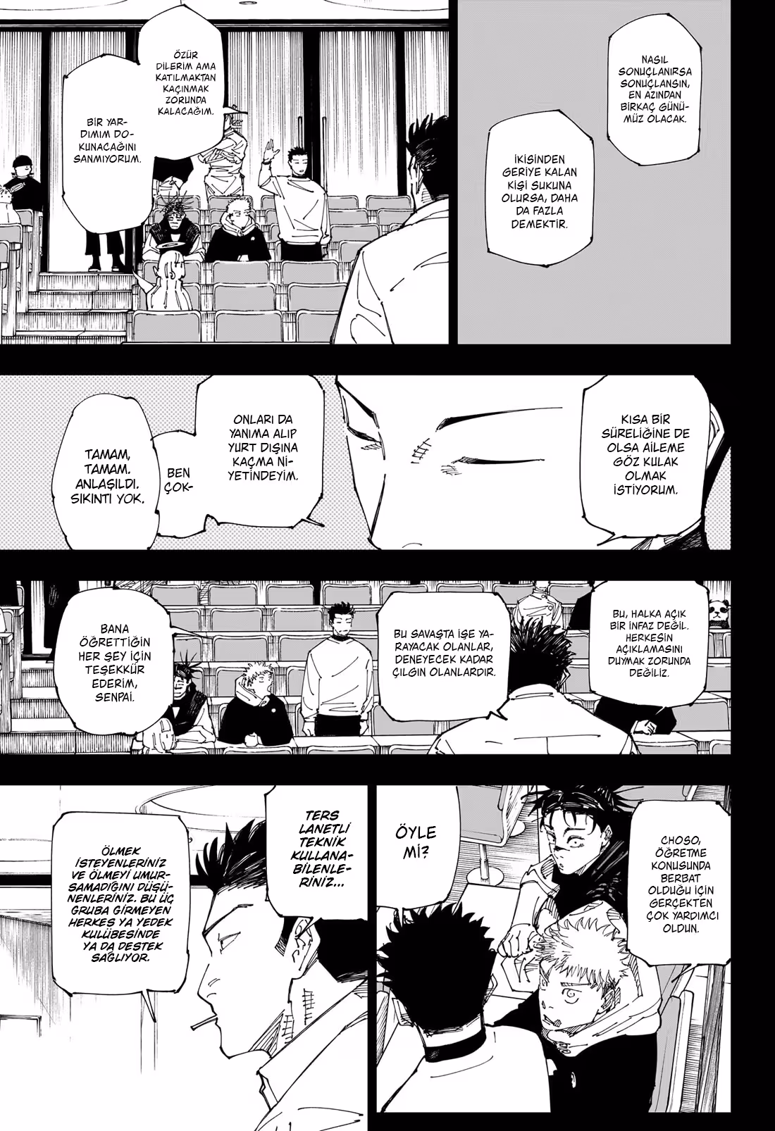 Jujutsu Kaisen Bölüm 244 - Sayfa 3