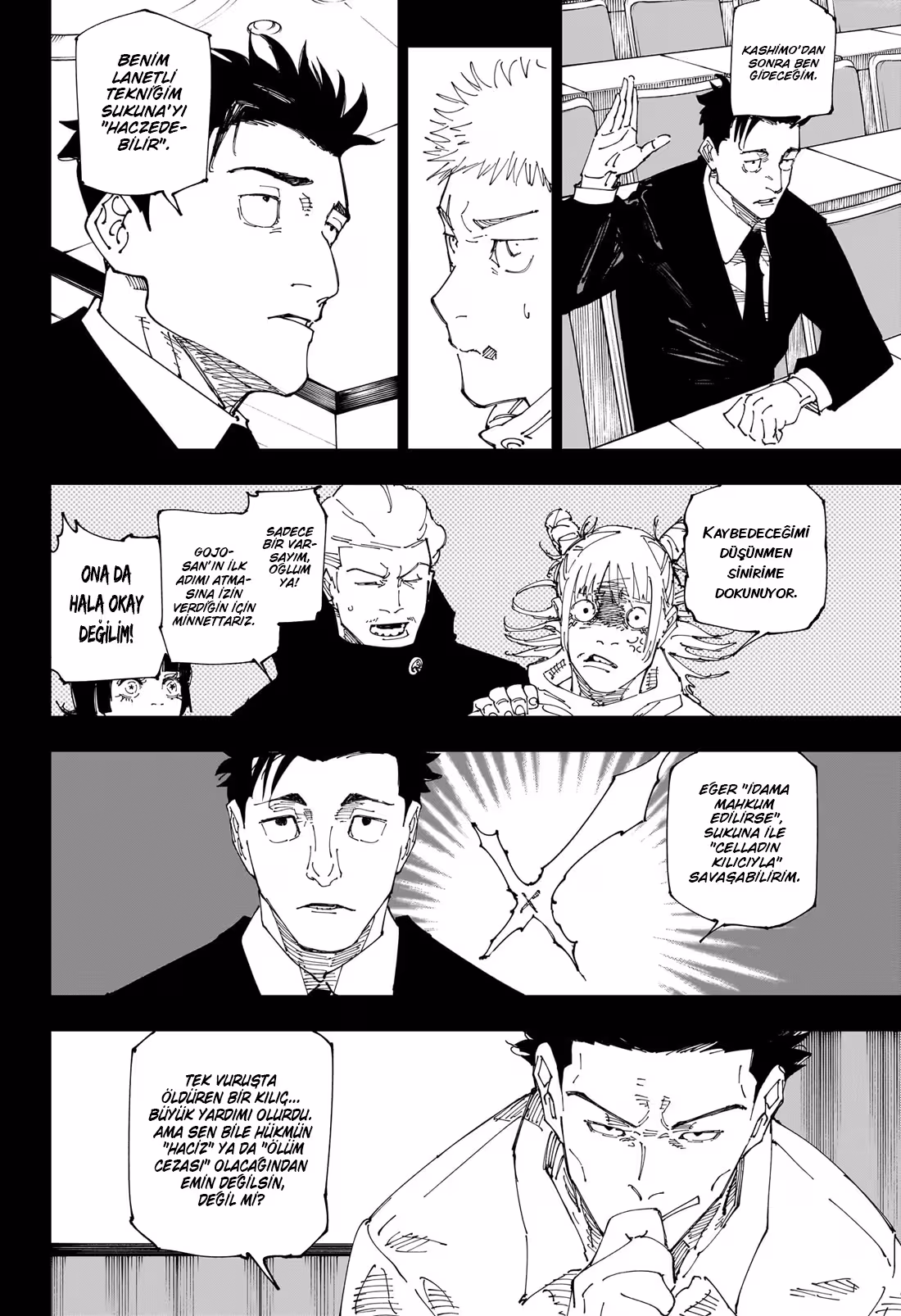 Jujutsu Kaisen Bölüm 244 - Sayfa 4