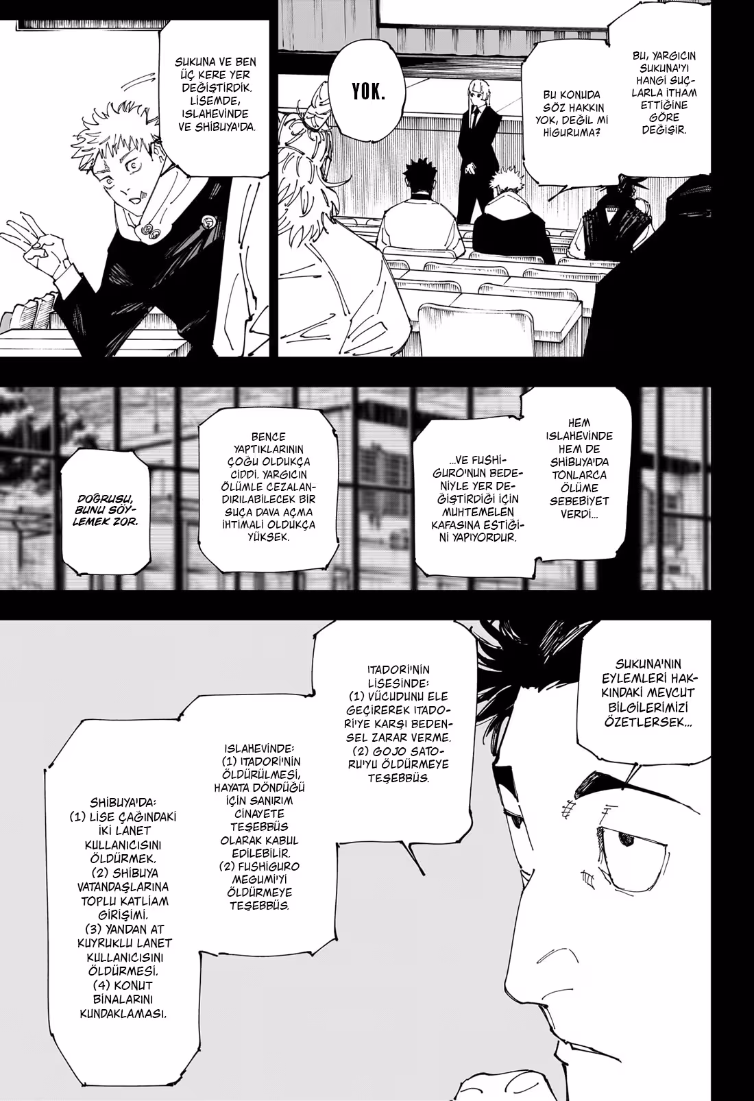 Jujutsu Kaisen Bölüm 244 - Sayfa 5