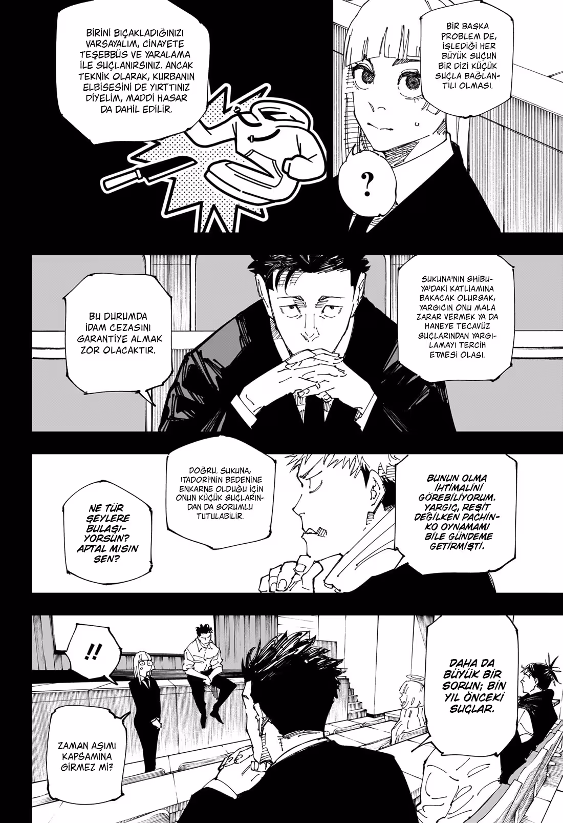 Jujutsu Kaisen Bölüm 244 - Sayfa 8