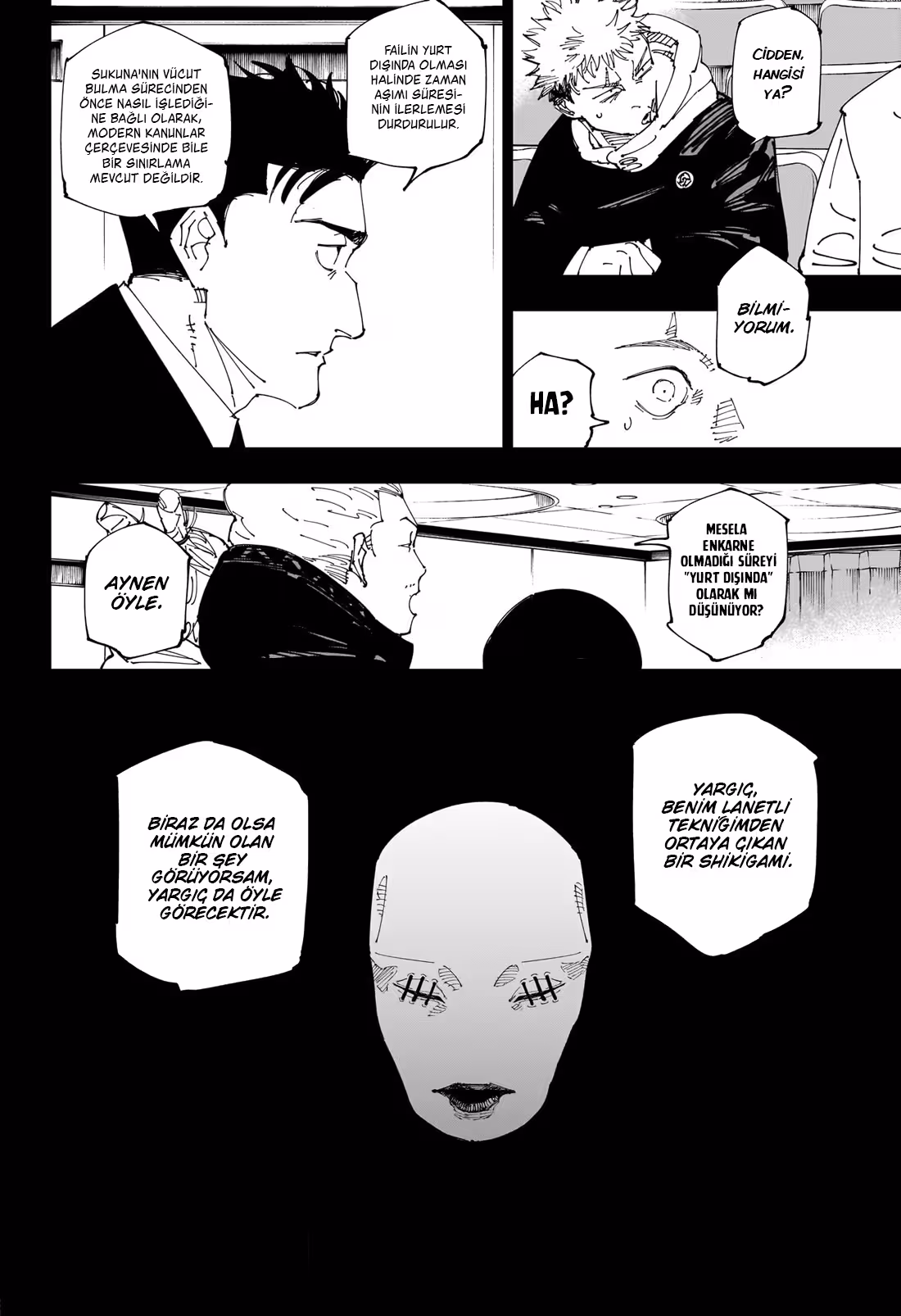 Jujutsu Kaisen Bölüm 244 - Sayfa 10