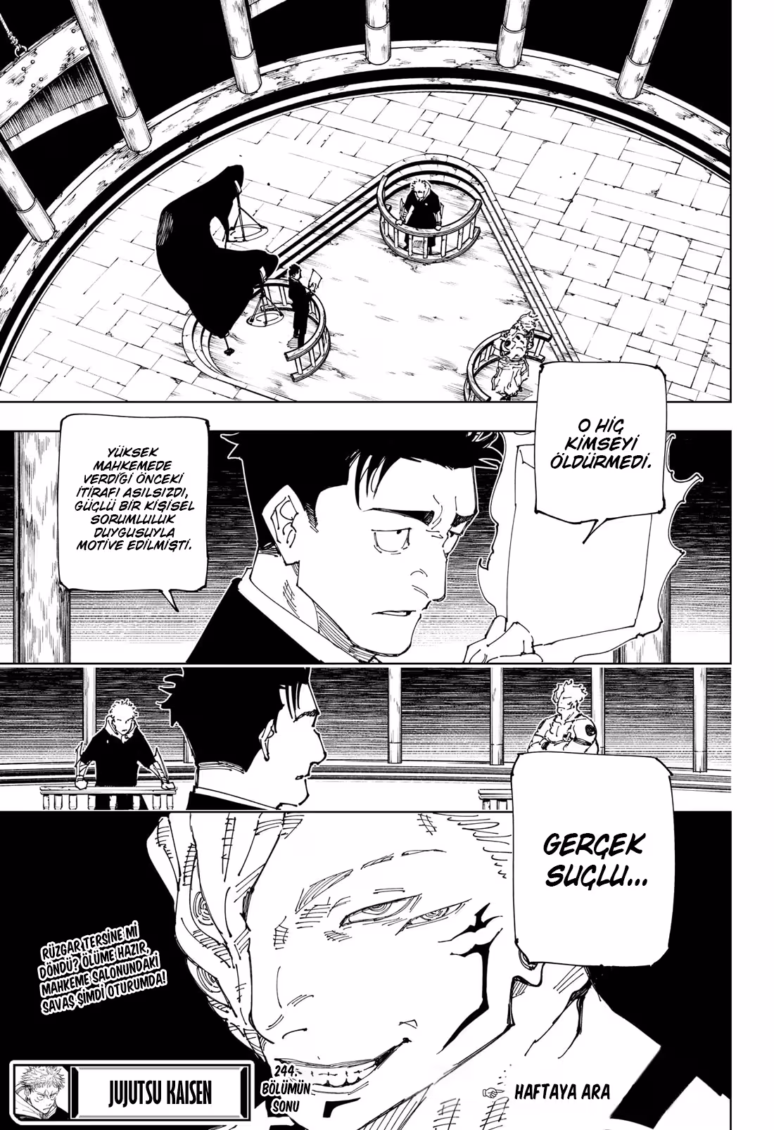 Jujutsu Kaisen Bölüm 244 - Sayfa 19