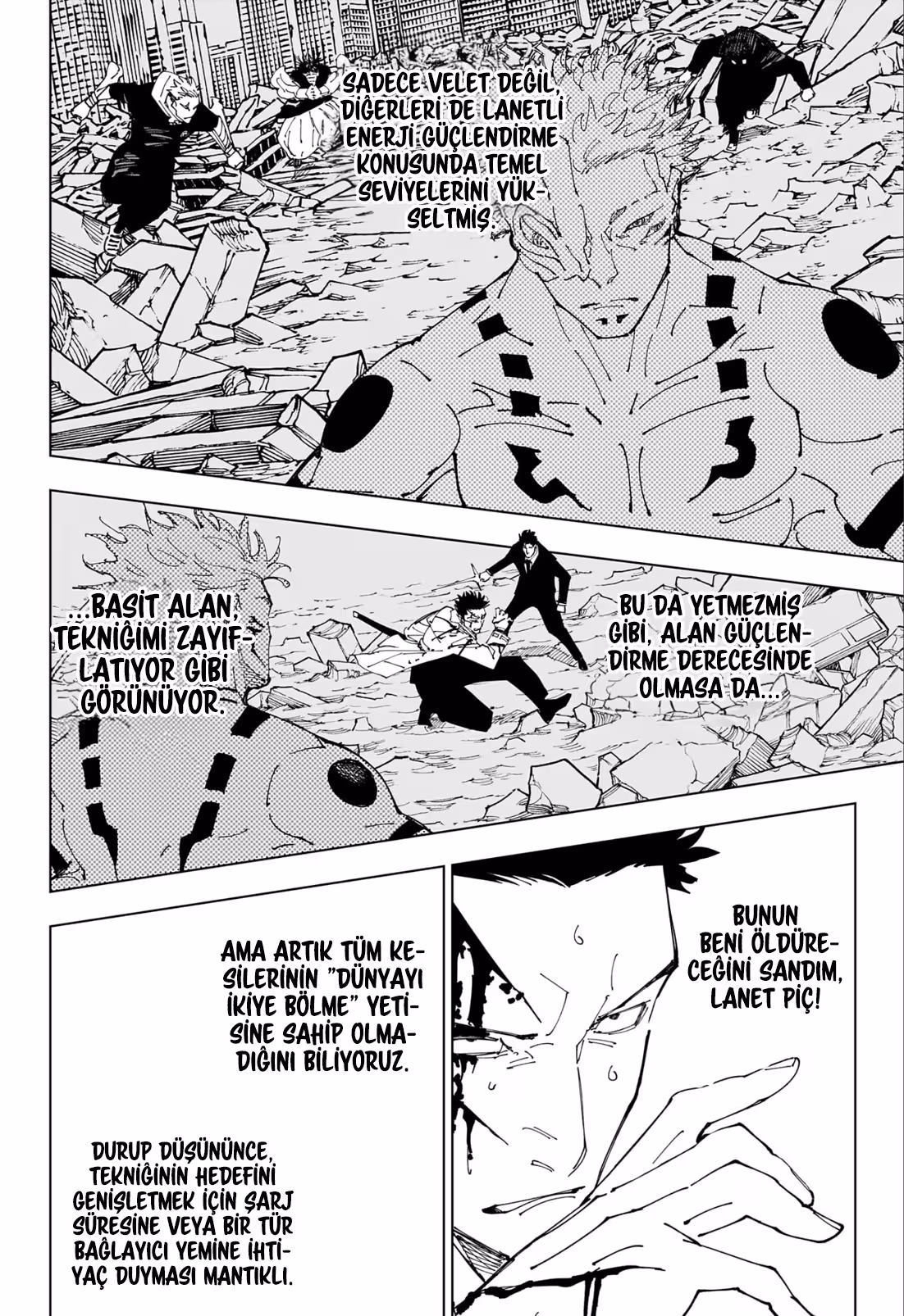 Jujutsu Kaisen Bölüm 246 - Sayfa 3