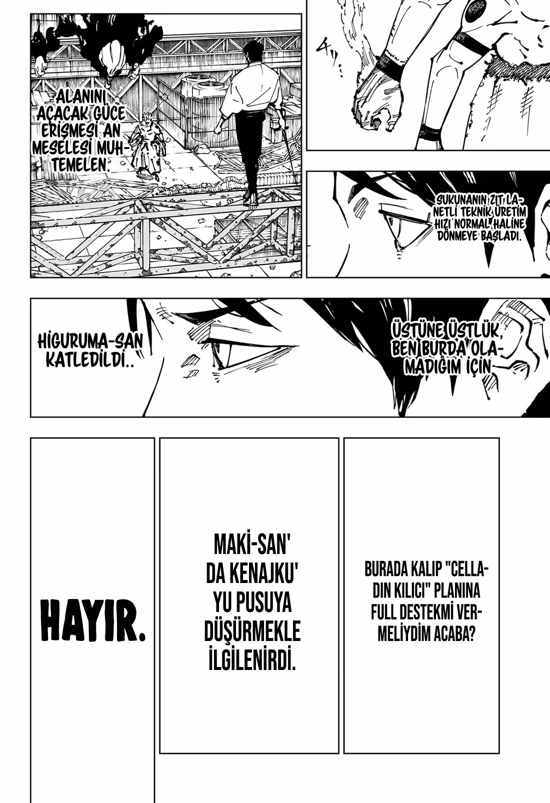 Jujutsu Kaisen Bölüm 249 - Sayfa 8